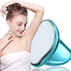 FLETIX Crystal Hair Eraser Stone, Painless Magic Crystal Hair Remover for Women Men, Hair Removal Eraser Exfoliator Tool for Arms Legs Back Bikini Body Any Part (Multicolor)